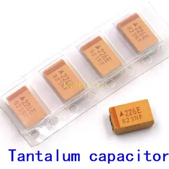 10PCS นบีซี D คดี Tantalum capacitor 6V 10V 16V 25V 35V 50V 0.1 UF 1uf 2.2 UF 4.7 UF 10UF 22UF 33UF 47UF 100UF 220uF 330UF