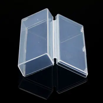 8Sizes พลาสติกห้องเก็บของกล่องเล็กๆตารางชัดเจนกล่องกินยานกลับบ้านห้องเก็บของกล่องสำหรับเครื่องประดับเพชร Embroidery นงานฝีมือเม็ดป้อน