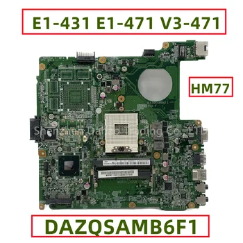 NBRYL11001 NB.RYL11.001 เพื่อ Acer อยาก E1-431 E1-471 V3-471 E1-471G ZQSA แล็ปท็อป Motherboard DAZQSAMB6F1 HM77 เต็มทดสอบ