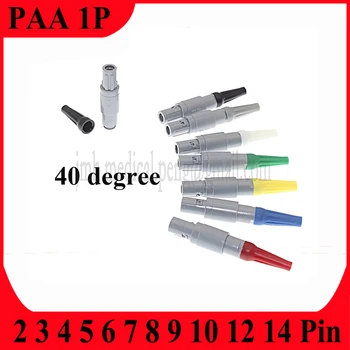 PAA 1P 40 ปริญญา 2 Keyings 2 3 4 5 6 7 8 9 10 12 14Pin ก-ดึงตัวเองกักขังทางการแพทย์พลาสติกปลั๊กออกแก้ไขลวดลายจุดเชื่อมต่อ stencils กับก้มลโล่งอก