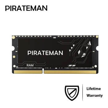 PIRATEMAN แล็ปท็อปวามทรงจำ DDR3L 8GB 2GB 4GB 13331600MHz 12800 DDR3 สำหรับ SODIMM แพ Memoria