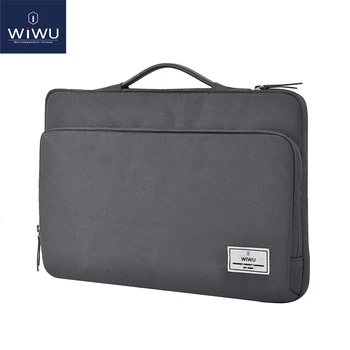 WiWU แล็ปท็อปที่แขนสำหรับ MacBook อากาศ 15.32023 Shockproof แล็ปท็อปกระเป๋าคดีสำหรับ MacBook มืออาชีพ 13 M1 เอ็ม 2 หลายระเป๋าของแล็ปท็อปกระเป๋า 14