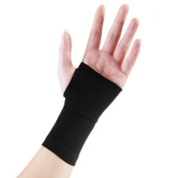 Wristband กีฬาความปลอดภัยการบีบข้อมูลถุงมือข้อมือป้องกันโรคไขข้ออักเสบรั้งที่แขนสนับสนุนเปิดมือขนาดของ S-XXL