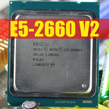 ข้อมูล Xeon หน่วยประมวลผล name E52660 V2 นหน่วยประมวลผล 2.2 G LGA 2011 SR1AB สิบแกนเซิร์ฟเวอร์หน่วยประมวลผล name e5-2660 V2 E5-2660V210 ลึ 2.20 GHz 25M 95W