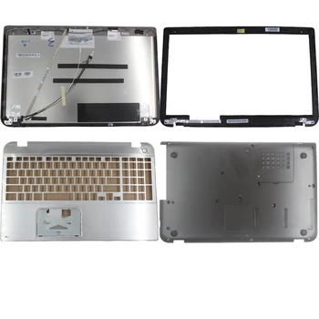 คดีใหม่สำหรับ Toshiba ดาวเทียม P55-เป็น P55T-เป็น P55t-A5202 LCD ลังปกปิด/Bezel/Palmrest ด้าน/ด้านล่างฐาน/ไม่ได้ล็อ