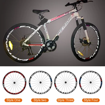 จักรยานเสือภูเขา Reflective Stickers Reflective รา Cycling หลอดฟลูออเรสเซนต์เทป Luminous ตัวสะท้อนแสงจักรยาน Stickers ตกแต่งหน้าต่าง