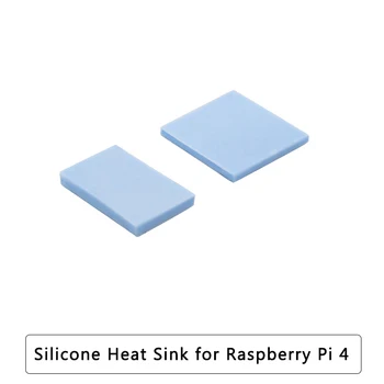 ซิลิโคนเอาไว้จับภาพความร้อนชุดสำหรับ Raspberry Pi 4 ตัวประมวลผลหลักขับร้องท่อรูทางใจเย็นความร้อน Dissipation เครื่องทำความร้อนเพื่อ Raspberry Pi 4 นางแบบบี
