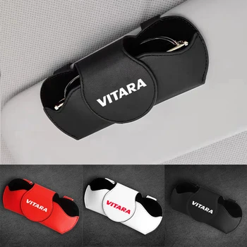 ถอแว่นตากันแดดโฮล์เดอร์สำหรับ suzuki VITARA หลายฟังก์ชันแว่นตับิลคลิปรถเครื่องประดับรถแก้วโฮล์เดอร์
