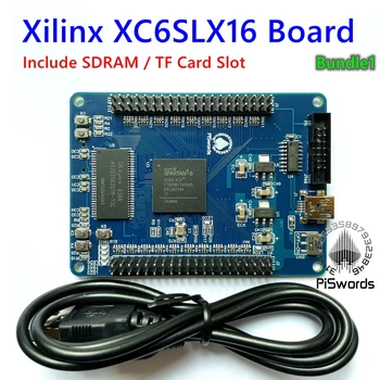 ล่าสุด Xilinx spartan6 XC6SLX16 ลึ PCB บ Xilinx spartan 6 FPGA การพัฒนากระดานกับ 256mbit SDRAM