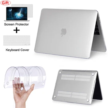 เคลียร์คริสตัลปกป้องคดีสำหรับ MacBook มืออาชีพอายุ 16 A214116.2 A248515.4 A1286 ปกป้อง Macbook มืออาชีพอากาศ 13.3 A2337 Retina 1112