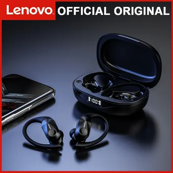 เป็นทางการดั้งเดิม Lenovo LP75 Headset ใหม่บลูทูธ 5.3 หูฟัง HiFi เสียงสเตริโอ(stereo)เสียงเรื่องยกเลิ Earbuds 300mAh Ultra นานเตรียมพร้อม