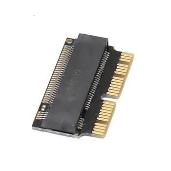 เอ็ม 2 อะแดปเตอร์ NVMe PCIe เอ็ม 2 NGFF อะแดปเตอร์เพื่อ SSD สำหรับอัพเกรด Macbook อากาศ 2013-2017 แมคนมืออาชีพ 201320142015 A1465 A1466 A1502 A1398