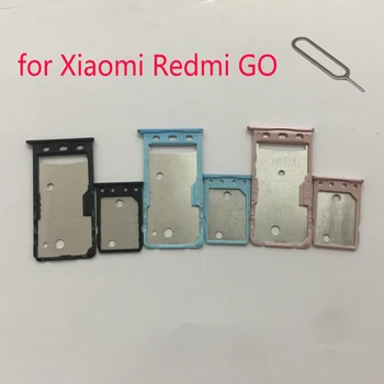 โทรศัพท์ SIM การ์ดงไอคอนในถาดอะแดปเตอร์สำหรับ XIAOMI Redmi ไปดั้งเดิมกับบ้านสำหรับคนใหม่โคร SD การ์ดโฮล์เดอร์สำหรับ Xiaomi ไป